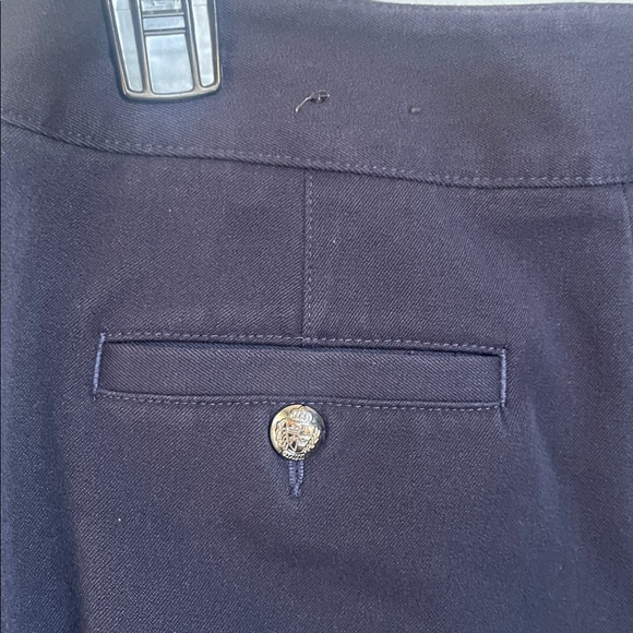 Express size 2R dark navy sailor waist flare casual pants - Picture 8 of 10